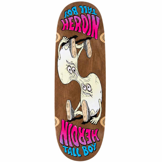 Heroin Merged Tall Boy Brown 10.25 Skateboard Deck