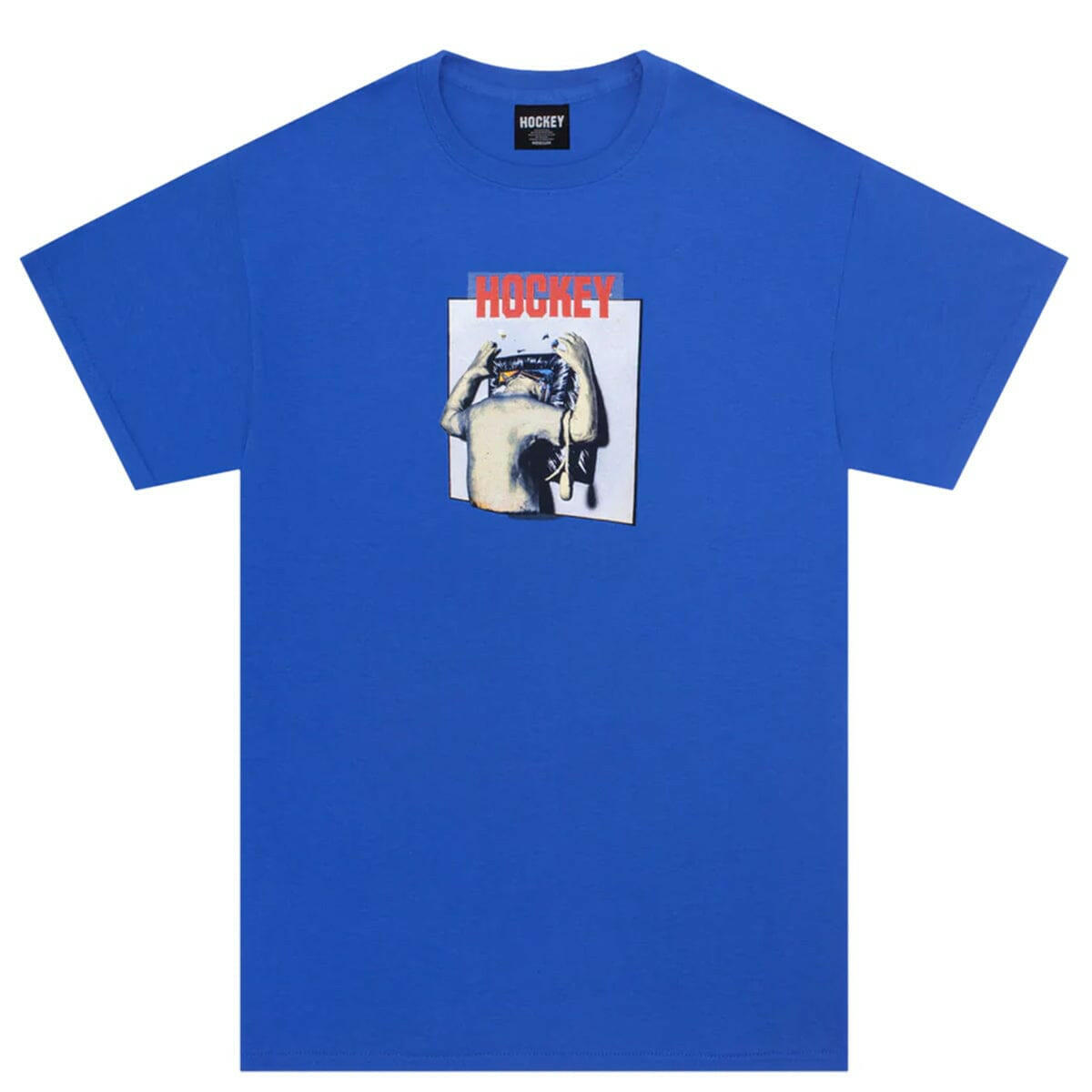 Hockey - Screen Time Tee Blue.