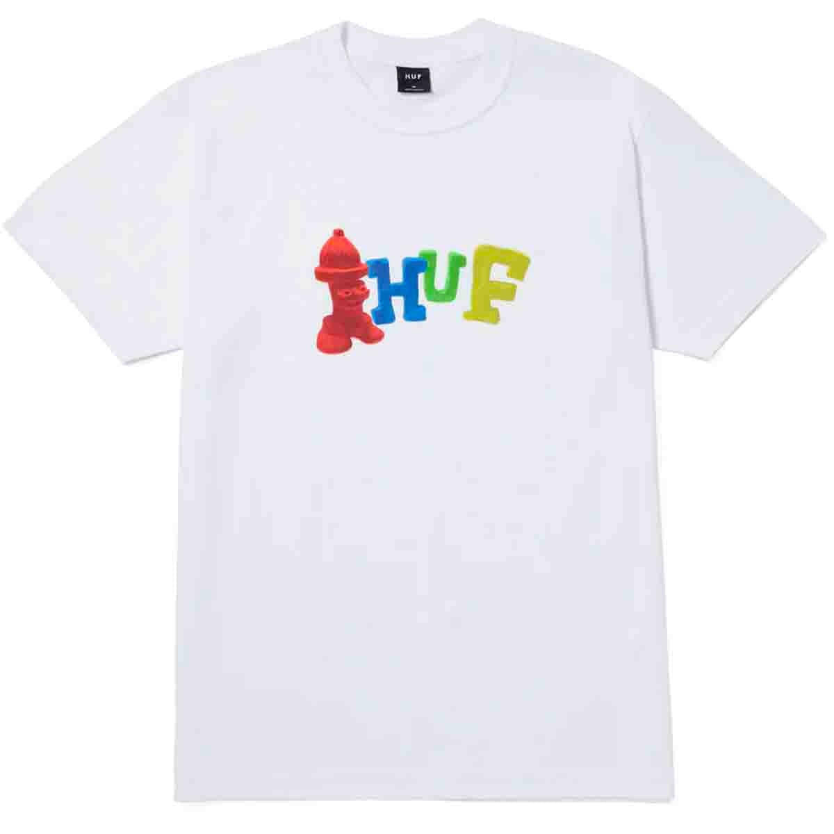 Huf - Claytime Tee White.