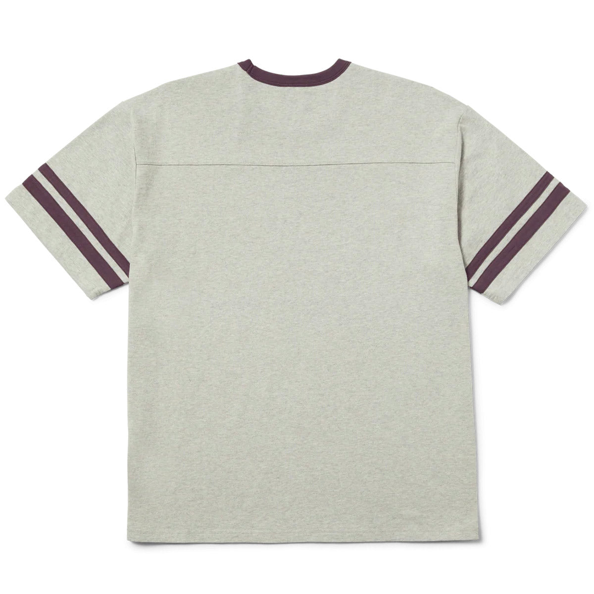 Huf - Ives Football Shirt Heather Grey.
