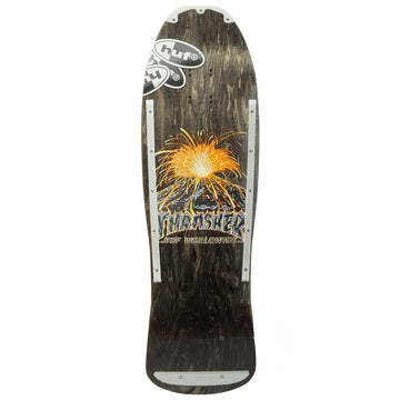 Huf Thrasher Meltdown 9.375 Skateboard Deck Bottom