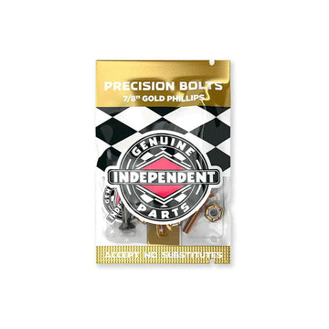 Independent - 7/8 Phillips Bolts Black/Gold.