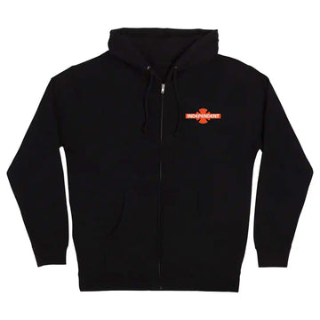 Independent OGBC Legacy Zip Hoodie Black Front
