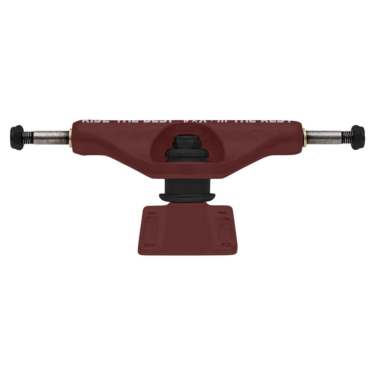 Independent RTB FTR Forged Hollow Burgundy 144 Skateboard Trucks Back