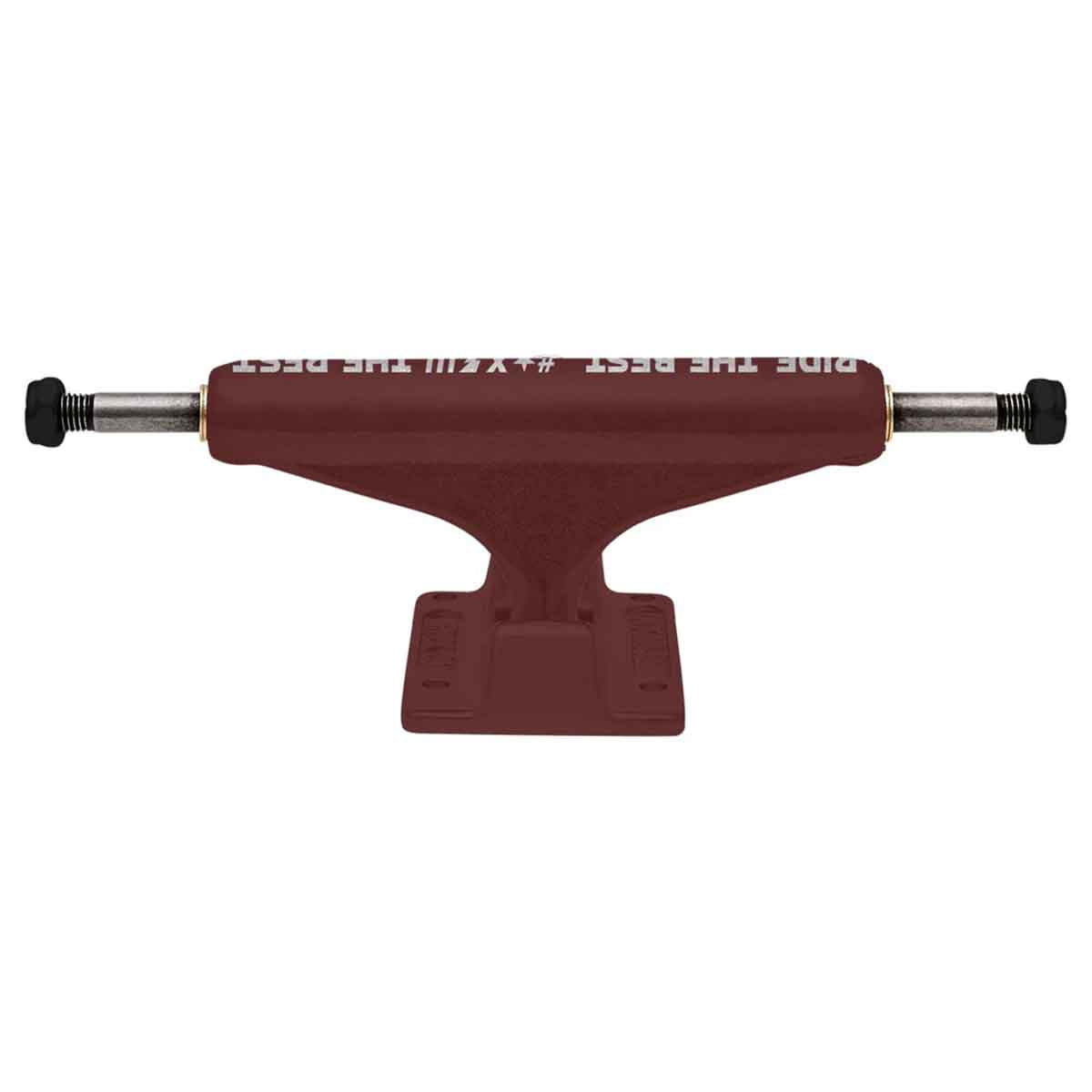 Independent RTB FTR Forged Hollow Burgundy 144 Skateboard Trucks Front