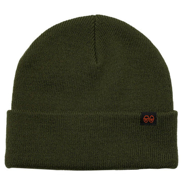 Krooked - Eyes Clip Cuff Beanie Olive.
