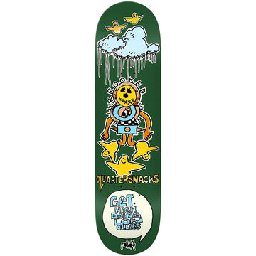 Krooked Quartersnacks Get High 8.25 Skateboard Deck