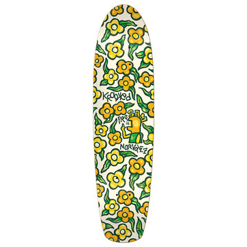 Krooked - Sam Narvaez Flowers Zip Zinger 7.75 Skateboard Deck.