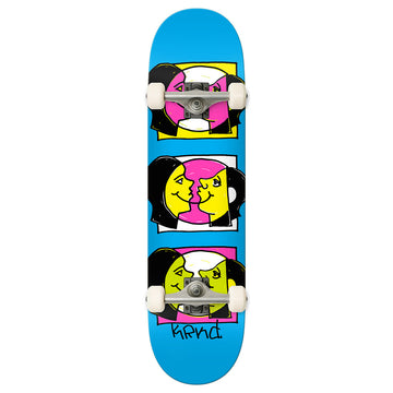 Krooked - Three Smiles 7.3 Complete Skateboard.