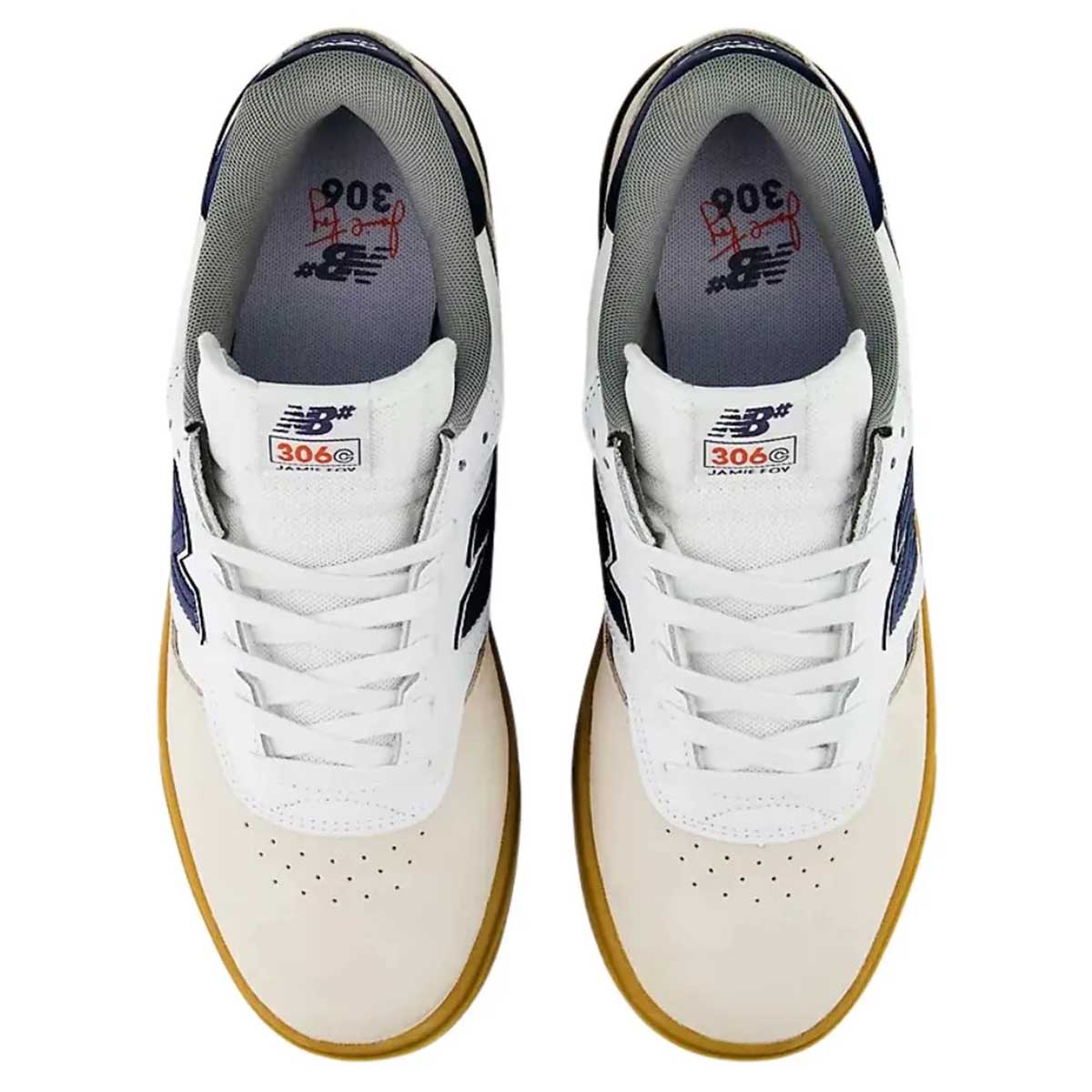 New Balance - Jamie Foy 306 Cup Shoes White/Navy Top