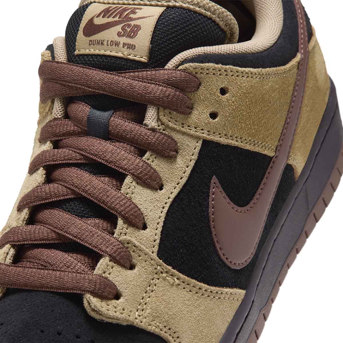 Nike SB - Dunk Low Pro Shoes Filbert Light Chocolate Detail