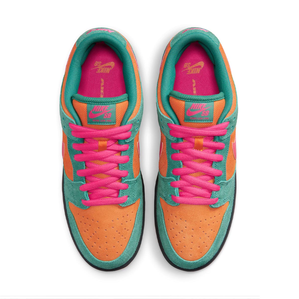 Nike SB Dunk Low Pro Shoes Green Noise Watermelon Top