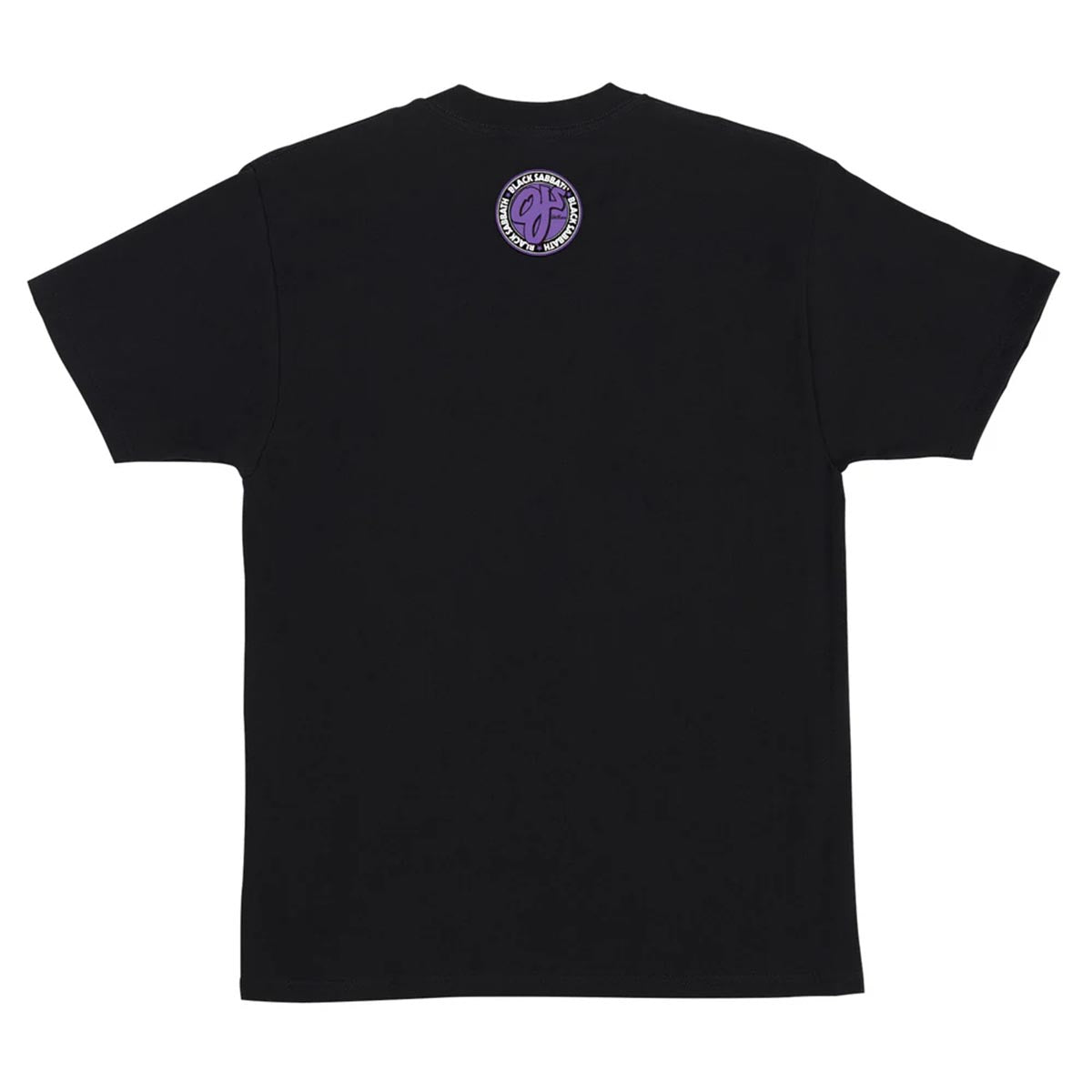OJ Black Sabbath Paranoid Witch Tee Black Back