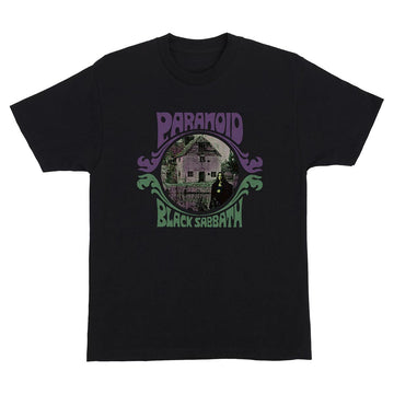 OJ Black Sabbath Paranoid Witch Tee Black Front
