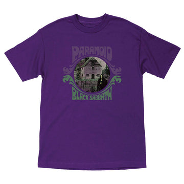 OJ Black Sabbath Paranoid Witch Tee Purple Front