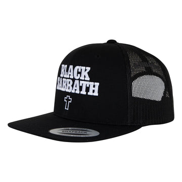 OJ Black Sabbath Snapback Hat Black Side