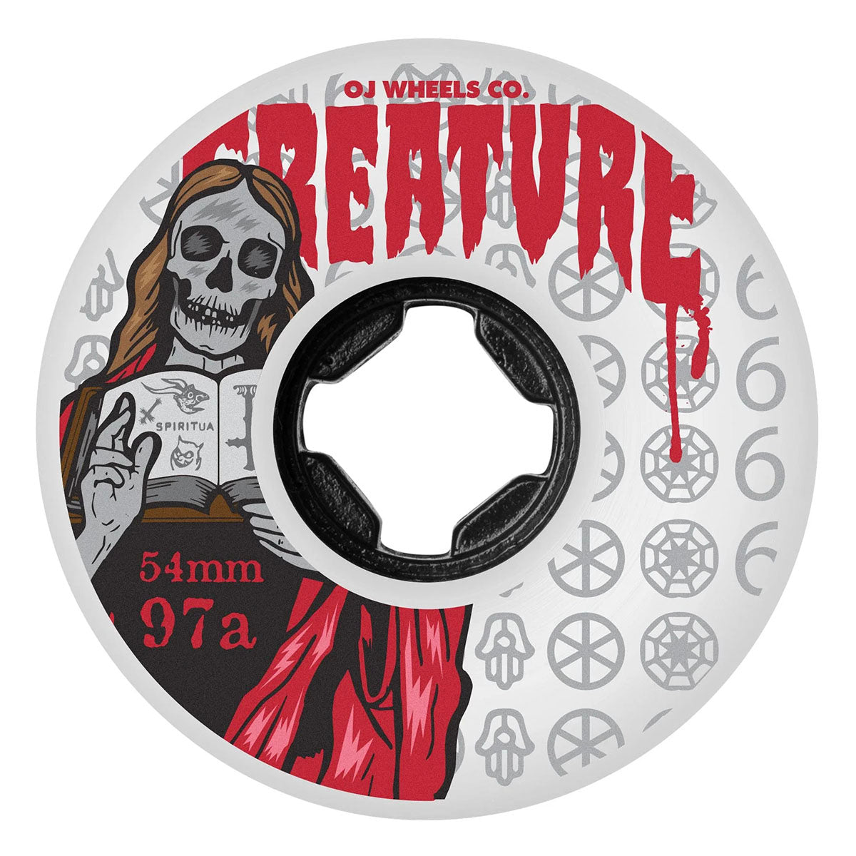OJ - The Book of Bloodsuckers Hardline 54MM 97A Skateboard Wheels.