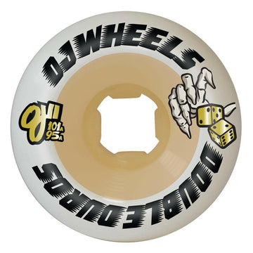 OJ - Double Duro White Gum Mini Combo 54MM 101A/95A Skateboard Wheels.
