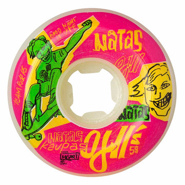 OJ Natas Kaupas Neon Original Hardline 58MM 95A Skateboard Wheels