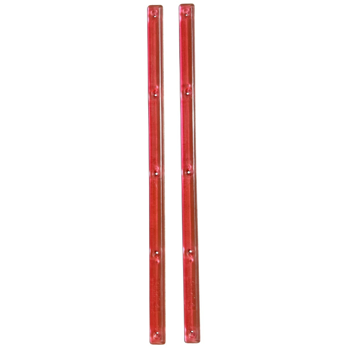 Opera Round Ice Clear Rails Red