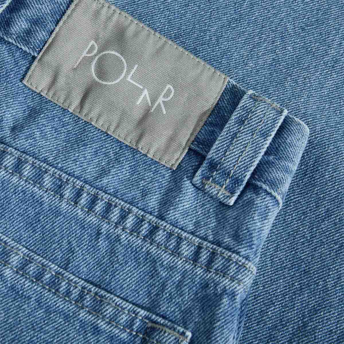 Polar - 92 Pants Mid Blue.