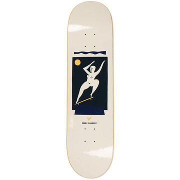 Polar Emile Laurent Crooks Cream Skateboard Deck