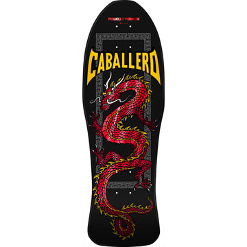 Powell Peralta Steve Caballero Chinese Dragon Red Foil 10.0 Reissue Skateboard Deck