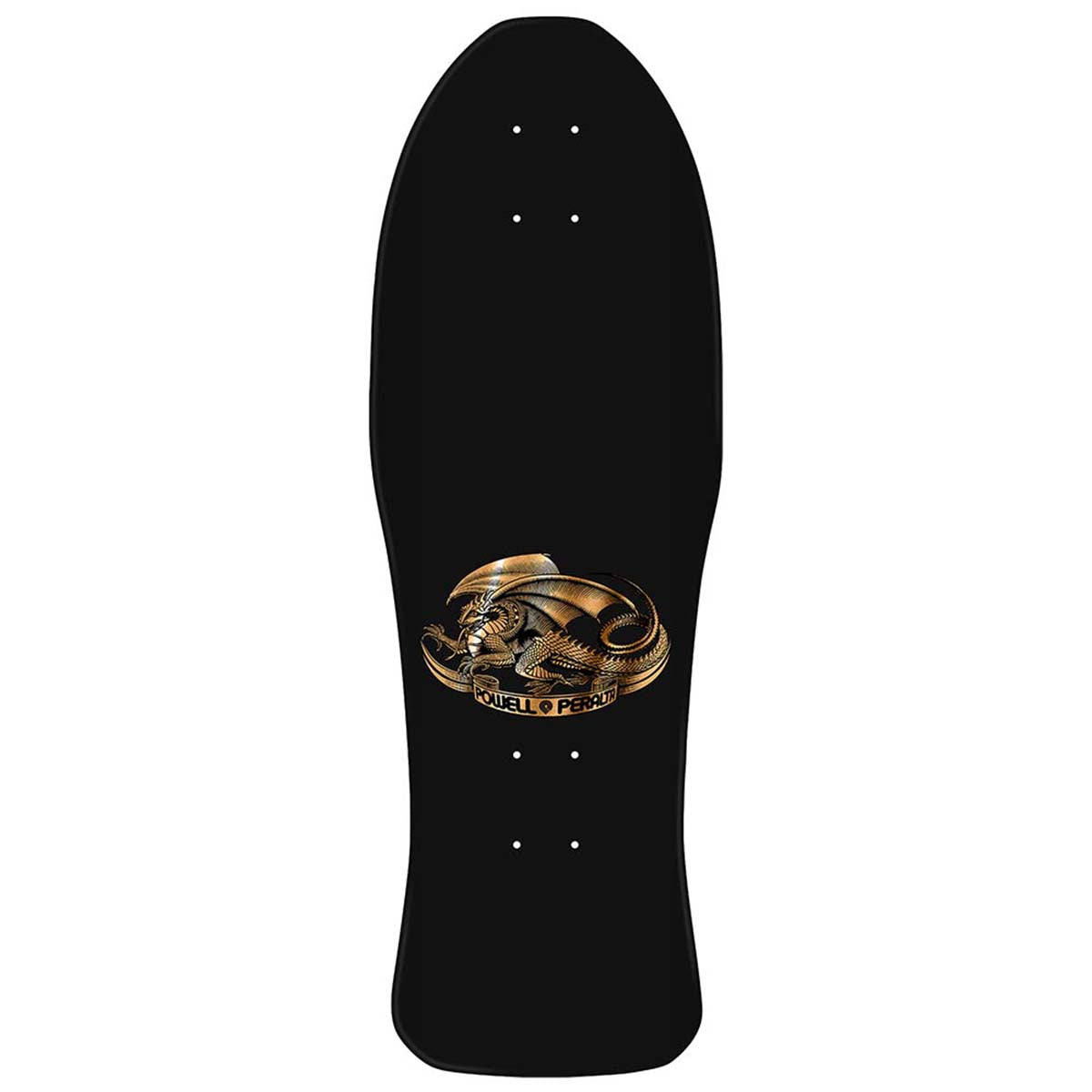 Powell Peralta Steve Caballero Street Black/Gold Foil 9.625 Reissue Skateboard Deck Top