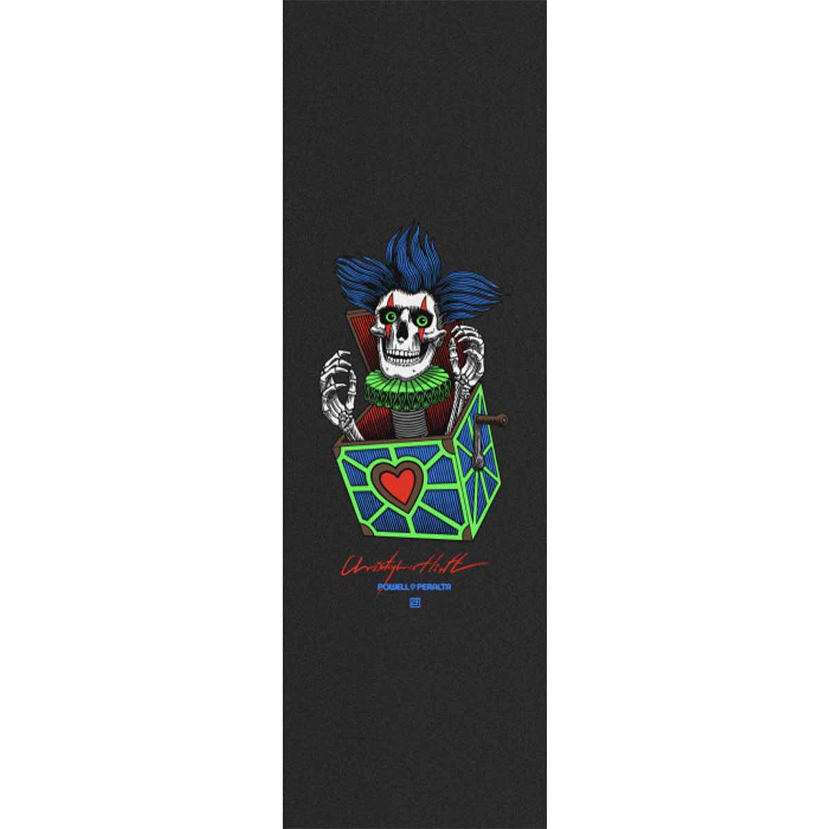 Powell Peralta Chris Hiett Skull 10.5 Griptape