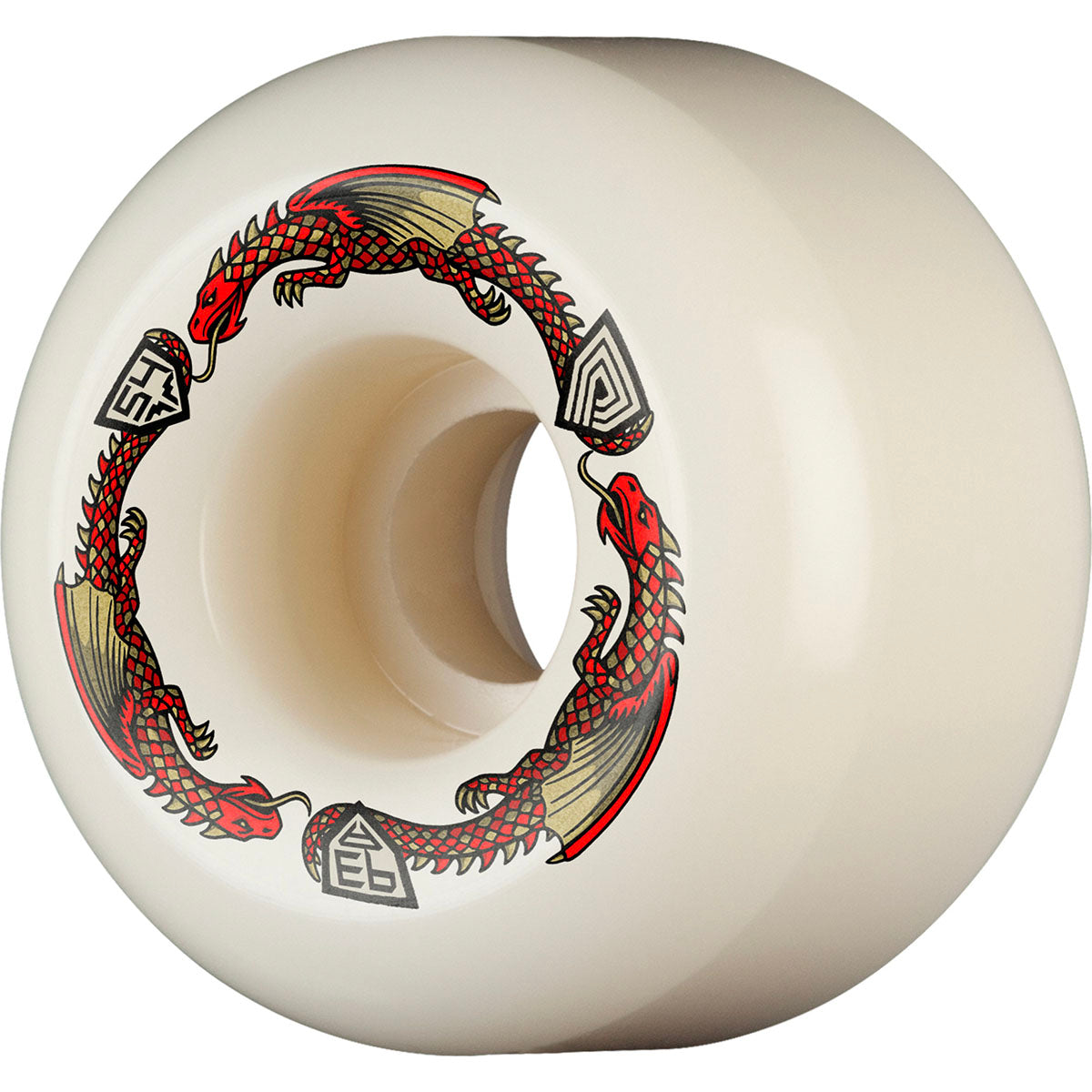Powell Peralta Dragons A2 Symmetrical 54MM X 39MM 93A Skateboard Wheels