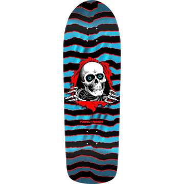 Powell Peralta Old School Ripper Red/Blue Foil 9.89 Reissue Skateboard Deck