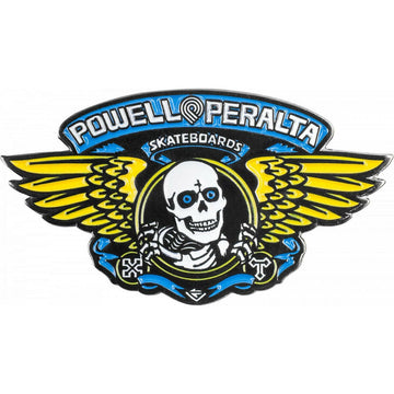 Powell Peralta - Winged Ripper Blue Lapel Pin.