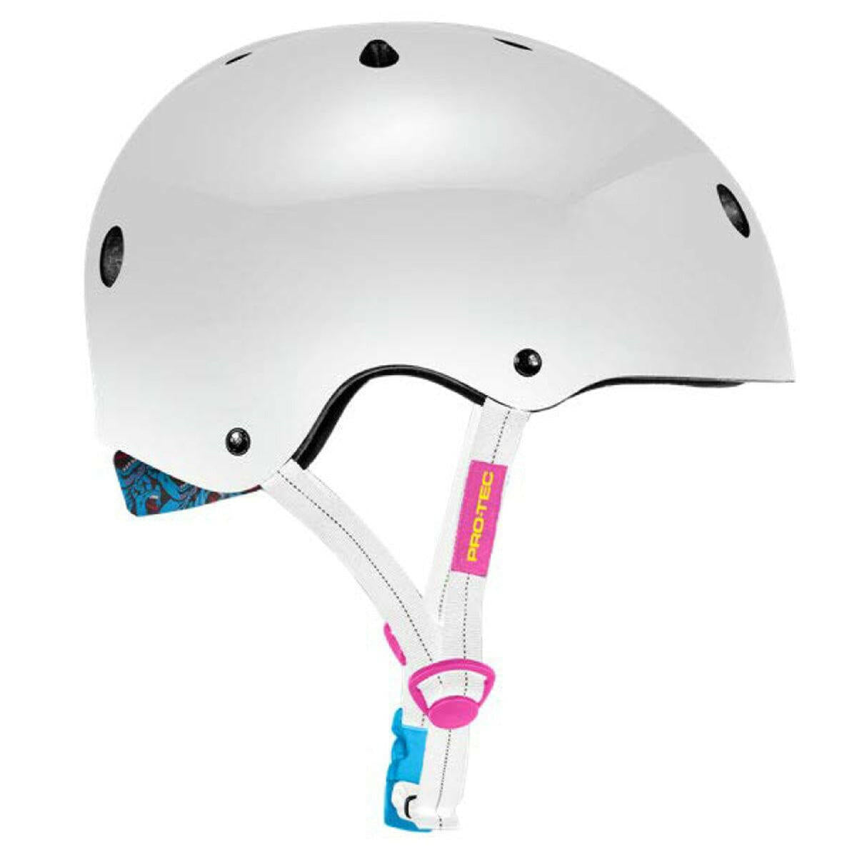 Pro Tec - Low Pro Certified Helmet Santa Cruz Gloss White.