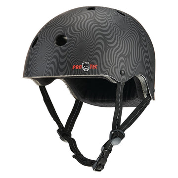 Pro Tec Low Pro Certified Helmet Spitfire Black Swirl