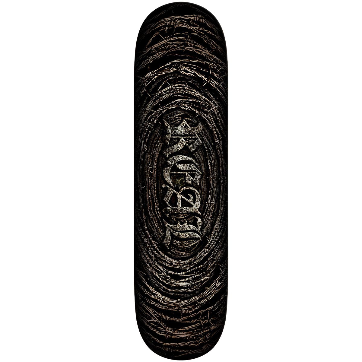 Real - Barbed Oval Rusted 8.5 Skateboard Deck