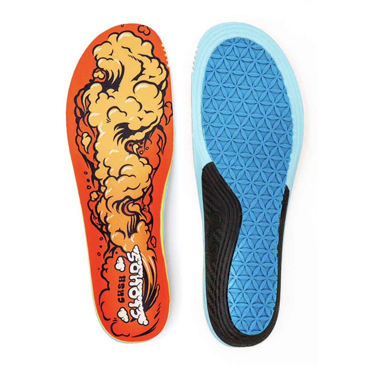 Remind Cush Impact Clouds 5.5mm Mid-High Arch Insoles Bottom