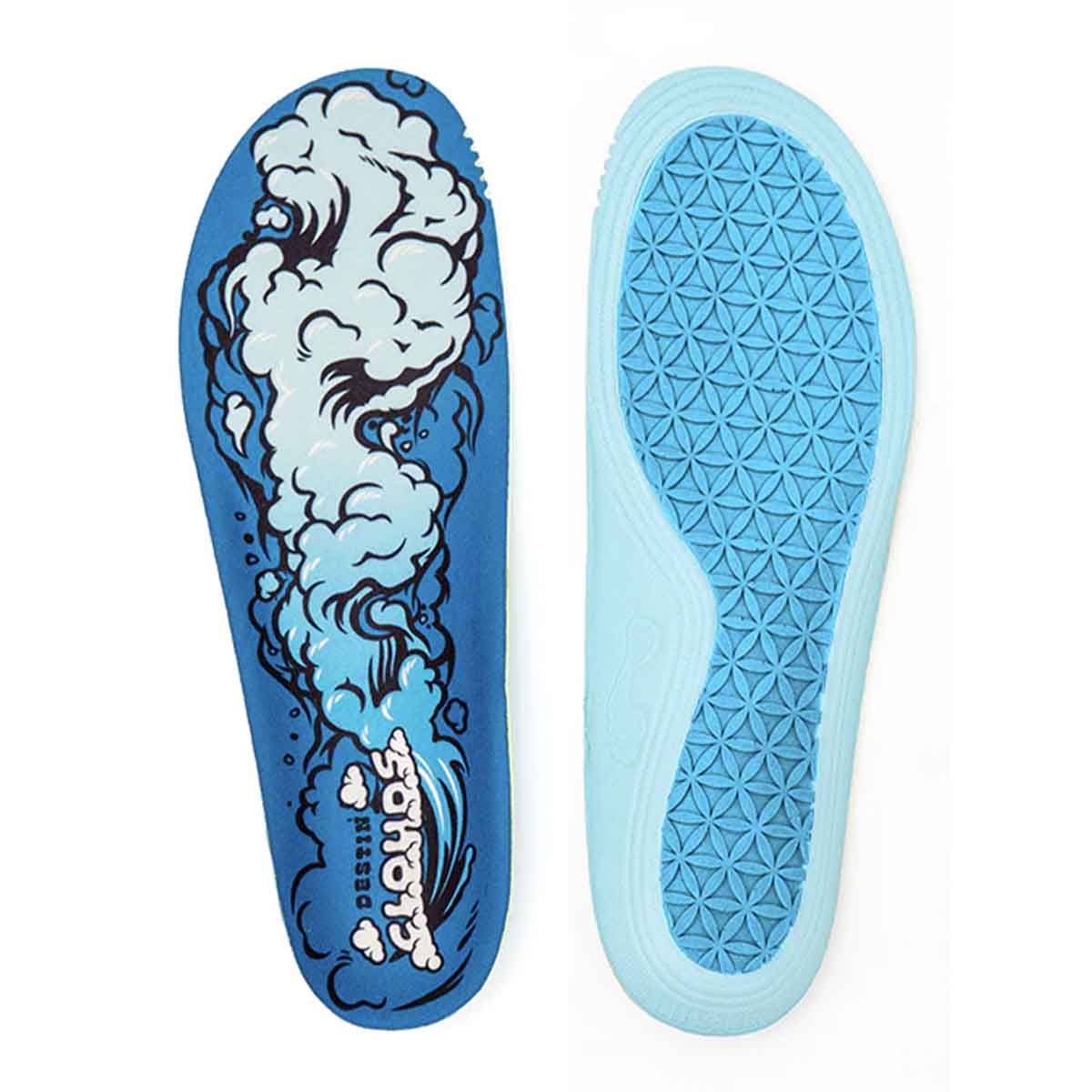Remind Destin Impact Clouds 5.5mm Low-All Arch Insoles Bottom