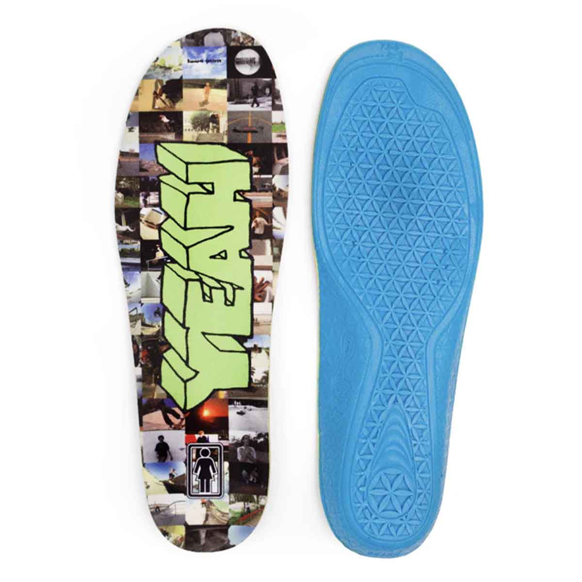 Remind Rede Impact Girl Yeah Right 5.5mm Low-All Arch Insoles Bottom