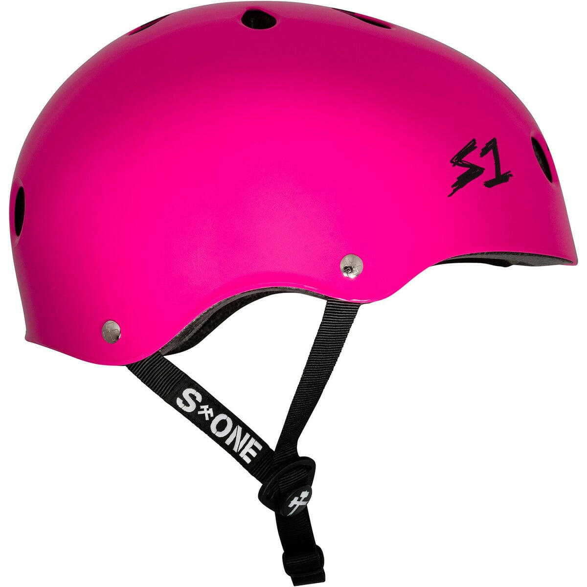 S-One - Lifer Helmet Pink Gloss/Black Checkers.