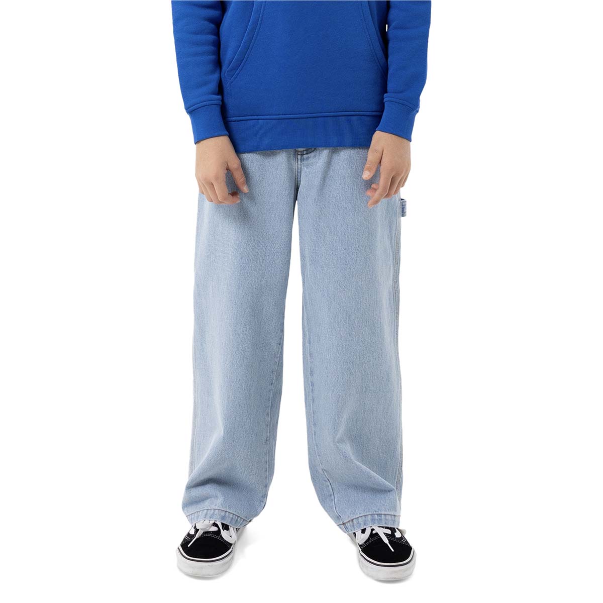 Santa Cruz - Classic Carpenter Youth Jeans Light Waashed Indigo.