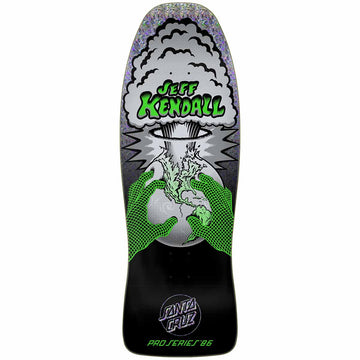 Santa Cruz Jeff Kendall End Of The World Metallic 10.0 Reissue Skateboard Deck