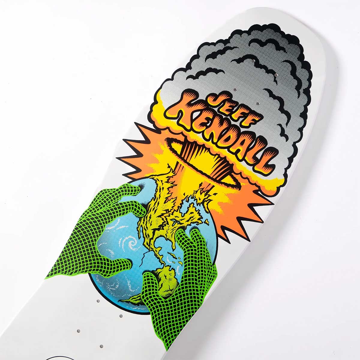 Santa Cruz - Jeff Kendall End Of The World 10.0 Reissue Skateboard Deck.