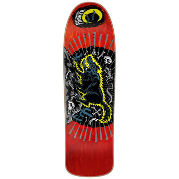 Santa Cruz - Jeff Kendall Wolf 9.28 Reissue Skateboard Deck.