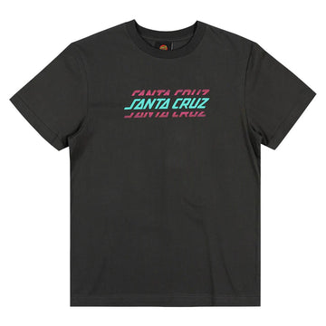 Santa Cruz Multi Split Strip Front Youth Tee Onyx