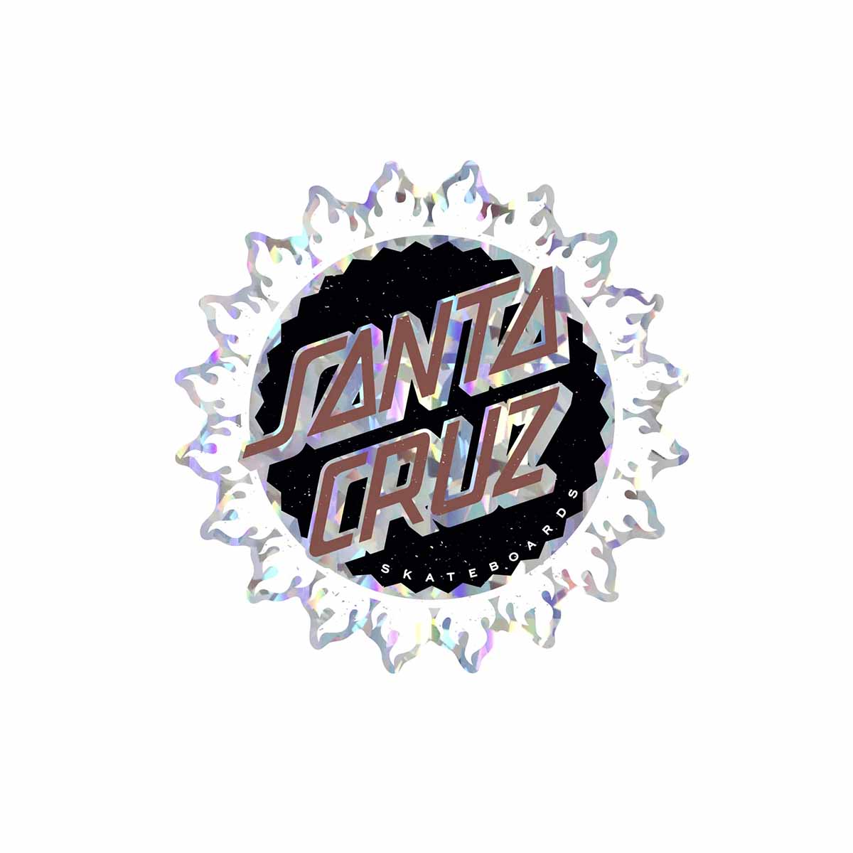 Santa Cruz - Outburst Holographic 3.5" Sticker