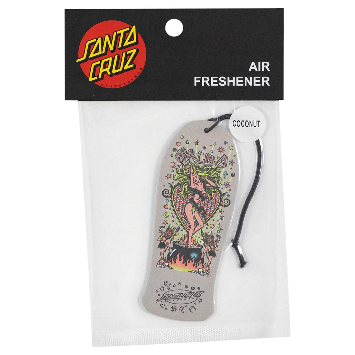 Santa Cruz Salba Witchdoctor Air Freshener Packaging