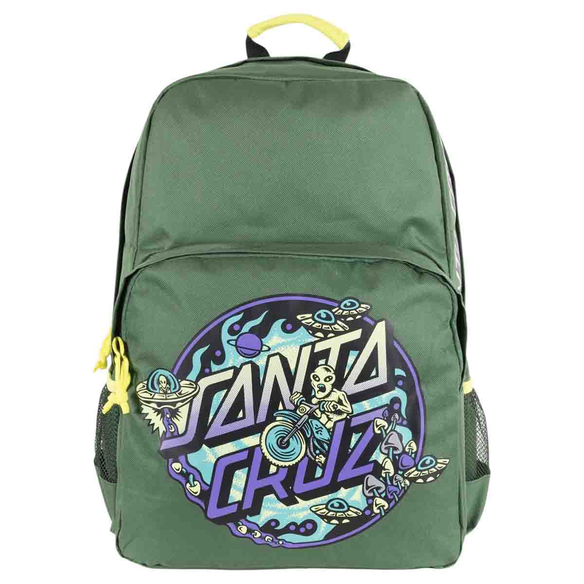 Santa Cruz Winkowski Dope Planet 2 Dot Backpack Dark Green