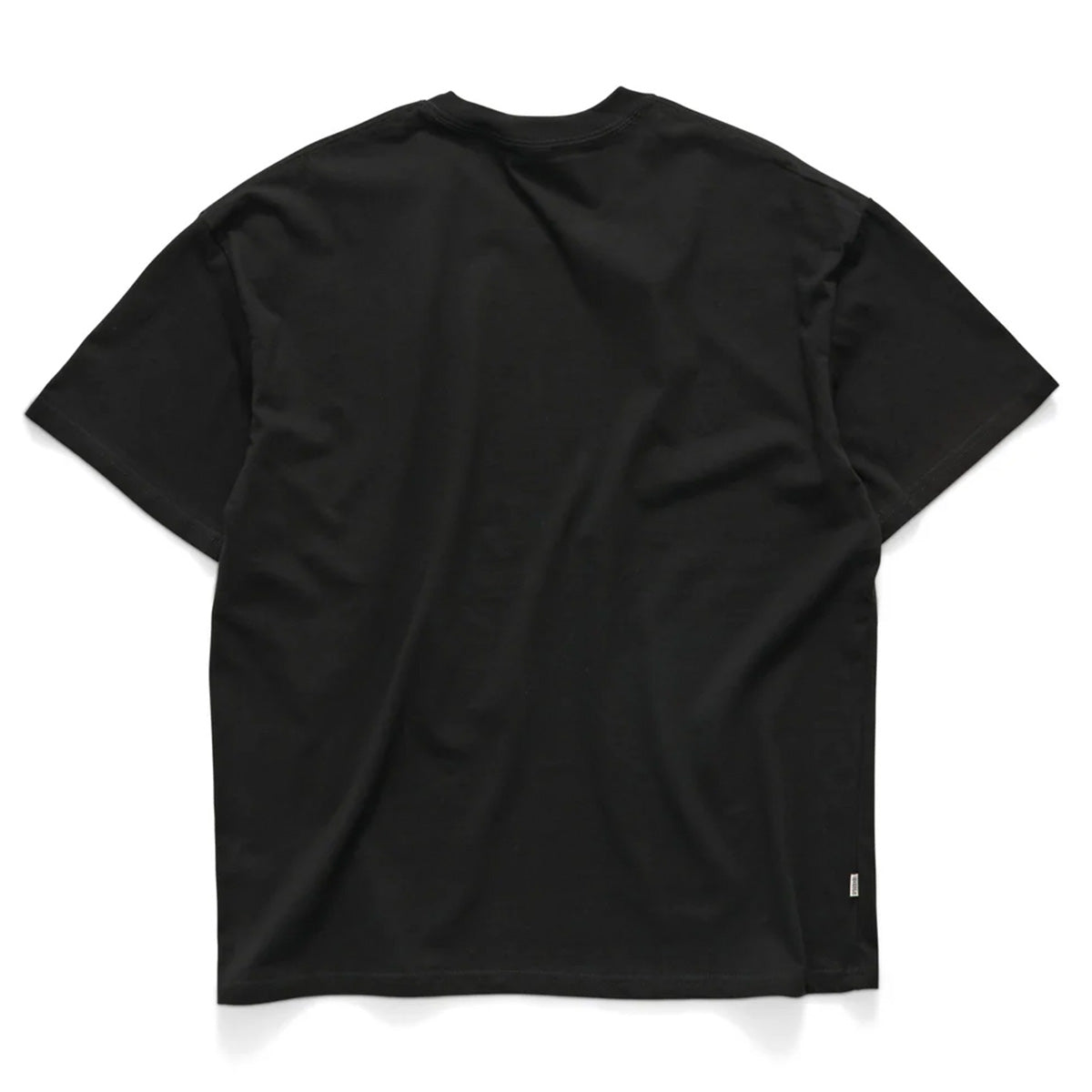 S/Double - S Cube Mid Block Tee Black.
