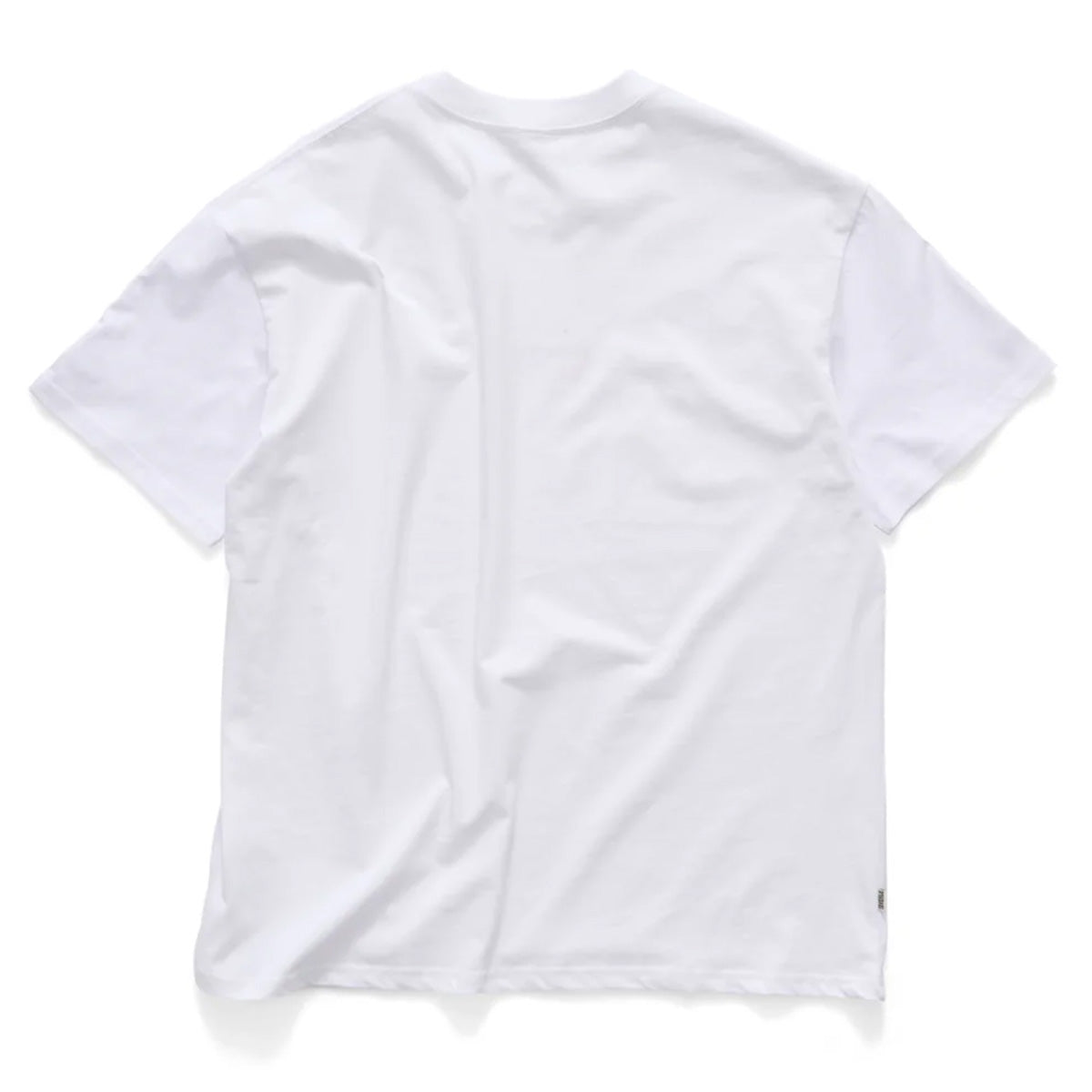 S/Double - S Cube Mid Block Tee White.