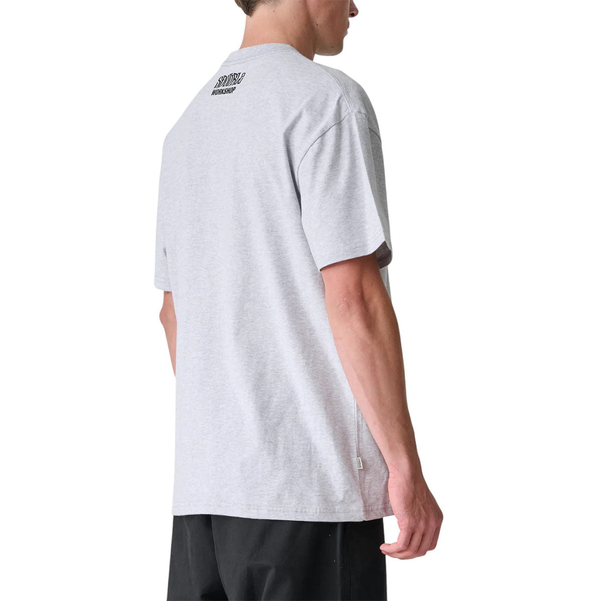 S/Double - Small Stock Tee Ash Heather.